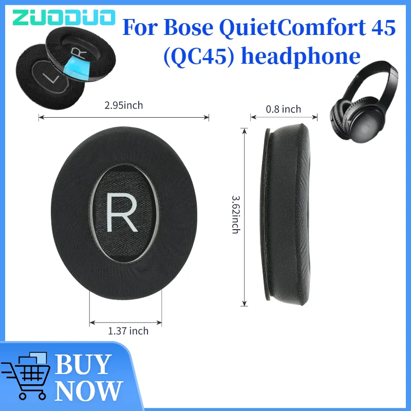 ZUODUO Sport Cooling-Gel Replacement Ear Pads for Bose QuietComfort 45 (QC45) Headphones Ear Cushions, Headset Ear Cover Earpads
ZUODUO Sport Cooling-Gel Replacement Ear Pads for Bose QuietComfort 45 (QC45) Headphones Ear Cushions, Headset Ear Cover Earpads