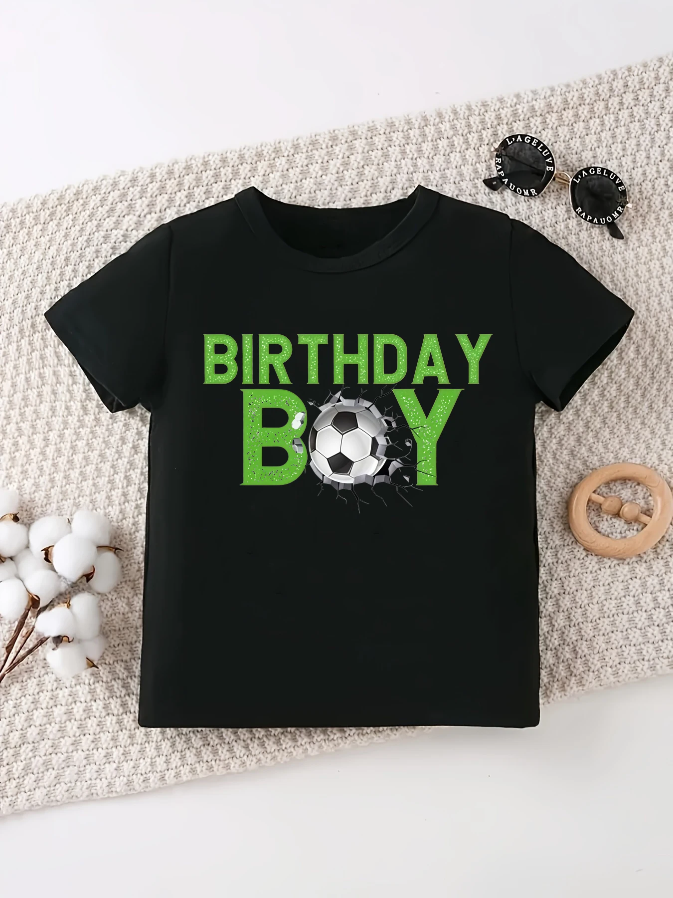 Birthday Boy Soccer Printed T Shirt Boys The Best Birthday Gift T-Shirt Summer Short Sleeve T-Shirt
Birthday Boy Soccer Printed T Shirt Boys The Best Birthday Gift T-Shirt Summer Short Sleeve T-Shirt