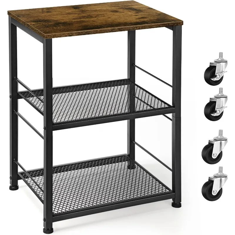 Night Stand Industrial End Table with Storage Shelf Farmhouse Sofa Side Table for Small Spaces, Bedside Table for Living R
Night Stand Industrial End Table with Storage Shelf Farmhouse Sofa Side Table for Small Spaces, Bedside Table for Living R