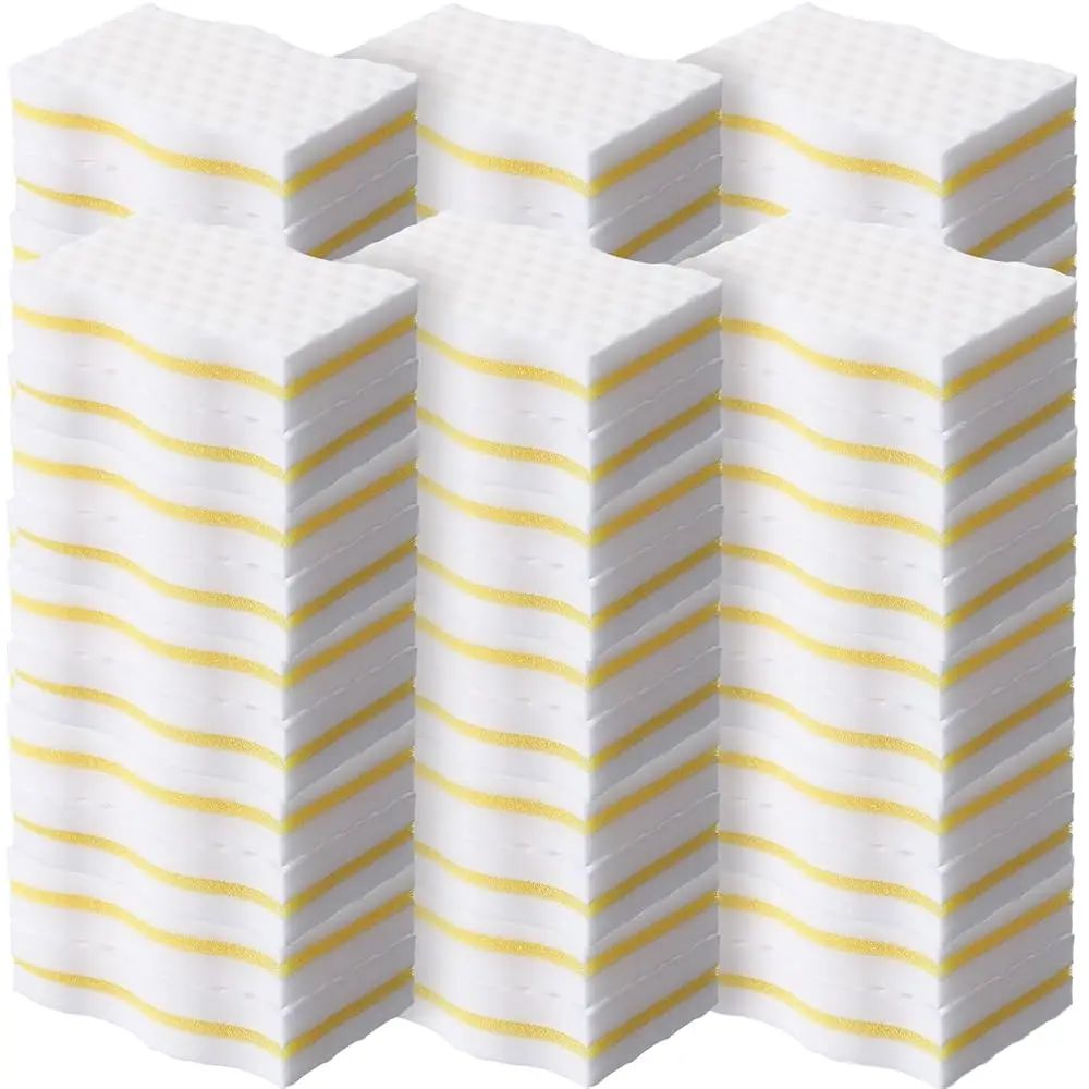 60 Pack Magic Extra Durable Sponge Eraser 3 Layer Density Cleaning Pads in Bulk Thick More Lasting Sponge Eraser for Bathroo
60 Pack Magic Extra Durable Sponge Eraser 3 Layer Density Cleaning Pads in Bulk Thick More Lasting Sponge Eraser for Bathroo