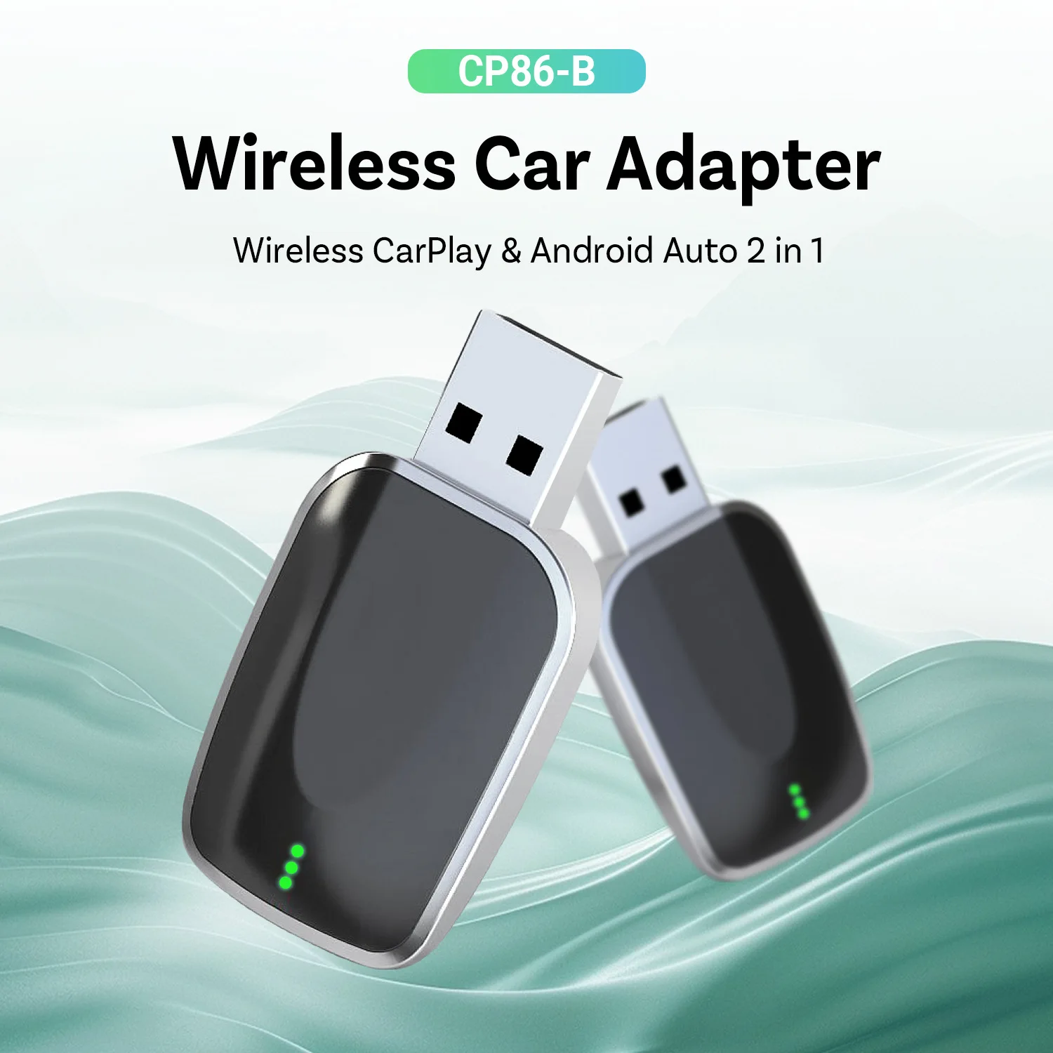 Wireless Carplay Adapter Android Auto 2in 1 Smart Dongle 2025 5G WIFI For iphone Android Phone For Volvo Benz Mg Kia Chery VW
Wireless Carplay Adapter Android Auto 2in 1 Smart Dongle 2025 5G WIFI For iphone Android Phone For Volvo Benz Mg Kia Chery VW