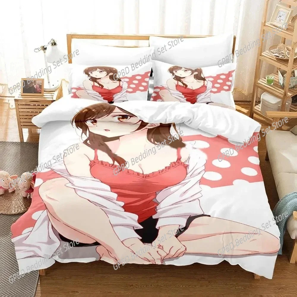 Anime Rent-A-Girlfriend Chizuru Bedding Set,Duvet Cover Bed Set Quilt Cover Pillowcase,King Queen Twin Size Boys Girls Adults
Anime Rent-A-Girlfriend Chizuru Bedding Set,Duvet Cover Bed Set Quilt Cover Pillowcase,King Queen Twin Size Boys Girls Adults