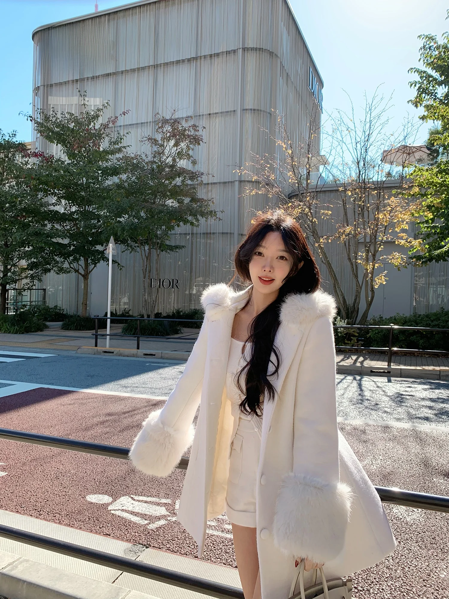 iwei Qiang Li Mei Wool Blend Cotton Lined Single-Faced Tweed Eco-Friendly Fur Coat Commute Sle Straight Cut Youth Women's...
iwei Qiang Li Mei Wool Blend Cotton Lined Single-Faced Tweed Eco-Friendly Fur Coat Commute Sle Straight Cut Youth Women's...