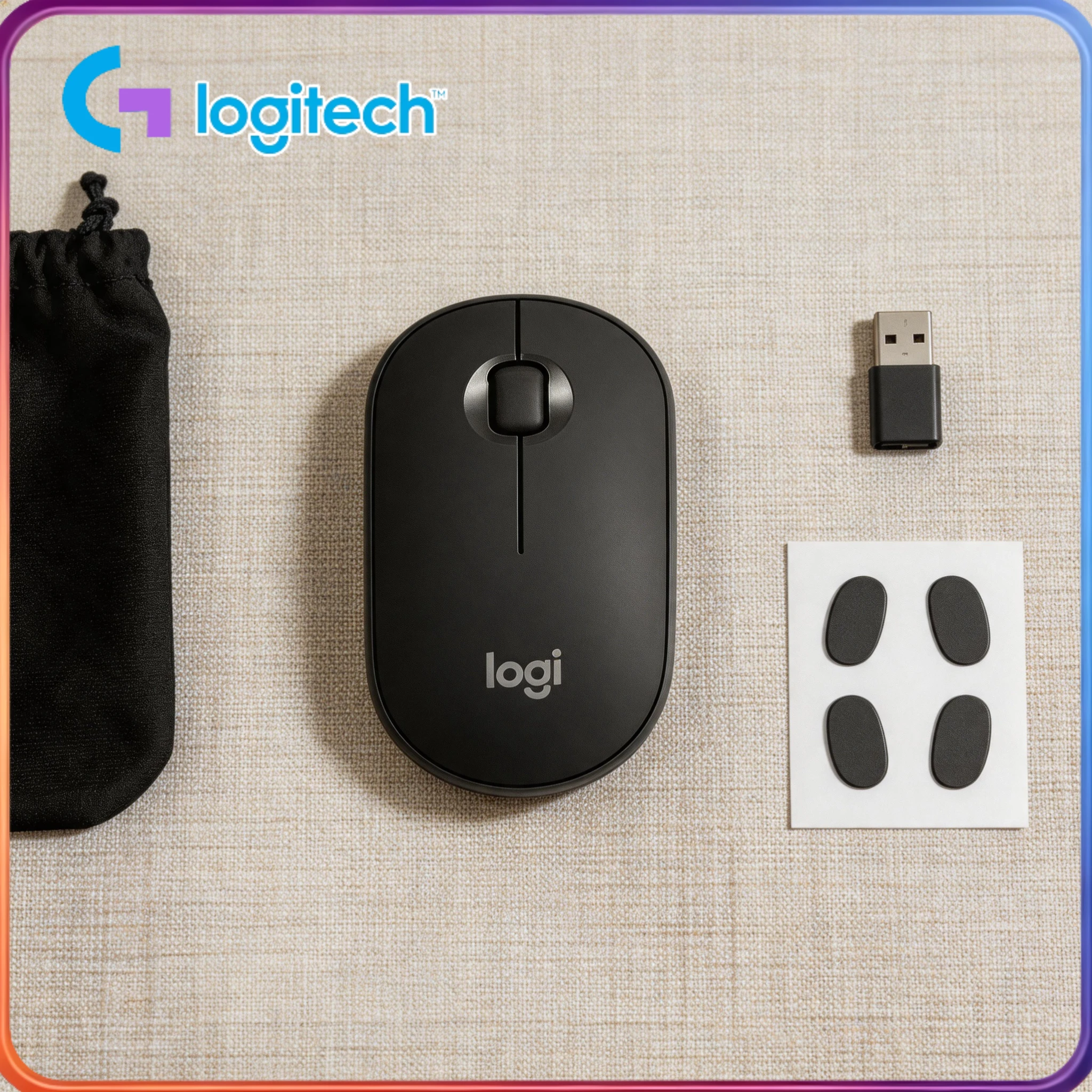 Logitech M350 wireless mouse, with a 18-month long battery life, extremely convenient for travel and carrying around.
Logitech M350 wireless mouse, with a 18-month long battery life, extremely convenient for travel and carrying around.