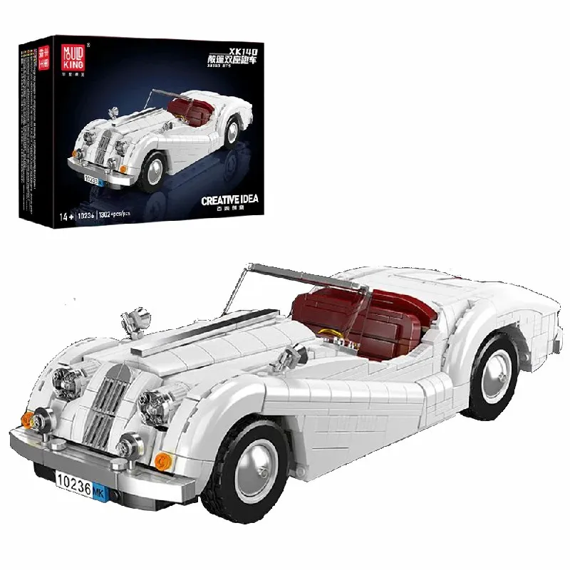 XK140 Convertible Two Seater Sports Car Building Block Retro Classic Sports Car Model Kit for Adult Collectors Advanced Builders
XK140 Convertible Two Seater Sports Car Building Block Retro Classic Sports Car Model Kit for Adult Collectors Advanced Builders