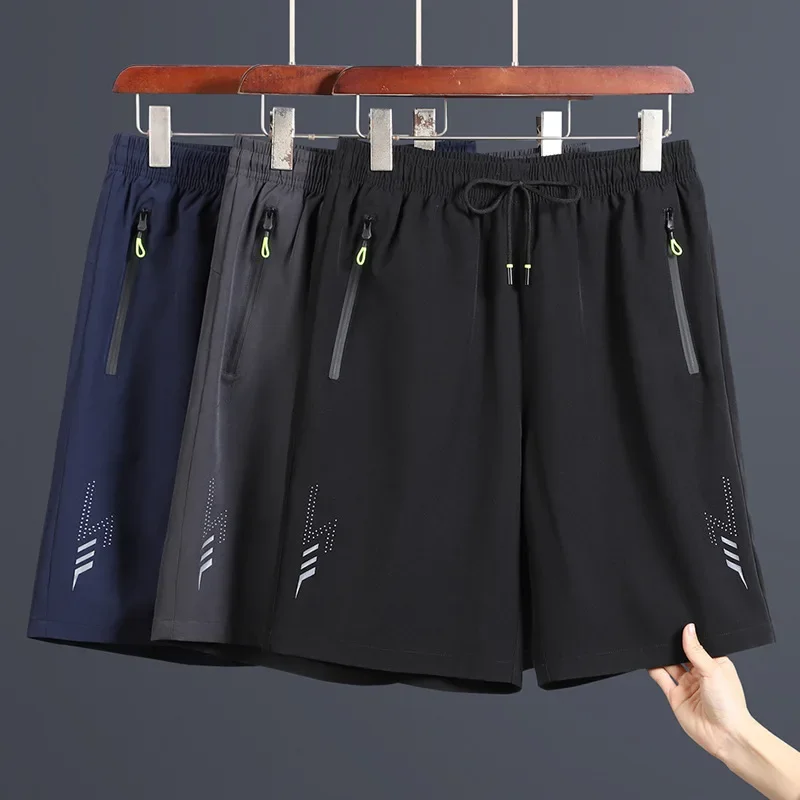 Men's Basketball Fitness Ice Silk Quick Dry Shorts Breathable Comfortable Loose Large Size Pants Summer Sports Shorts Casual New
Men's Basketball Fitness Ice Silk Quick Dry Shorts Breathable Comfortable Loose Large Size Pants Summer Sports Shorts Casual New