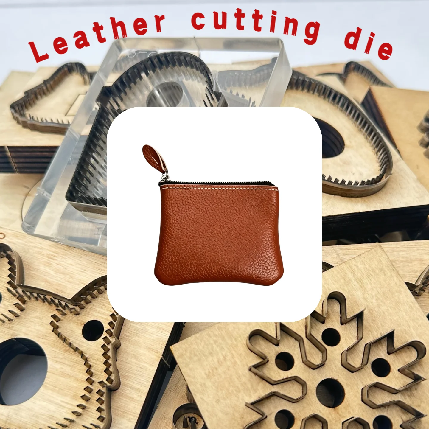 Leather Zippered small pocket cutting mold, leather making tool, hand cutting knife, Japanese steel knife wooden mold tool
Leather Zippered small pocket cutting mold, leather making tool, hand cutting knife, Japanese steel knife wooden mold tool