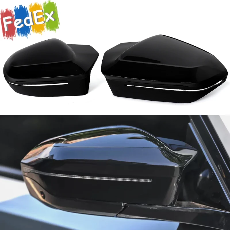 M Style Front Side Mirror Covers Cap Fits BMW I5 G60 G68 G70 2023 2024 2025 Rearview Mirror Shell Gloss Black Left Hand Drive
M Style Front Side Mirror Covers Cap Fits BMW I5 G60 G68 G70 2023 2024 2025 Rearview Mirror Shell Gloss Black Left Hand Drive