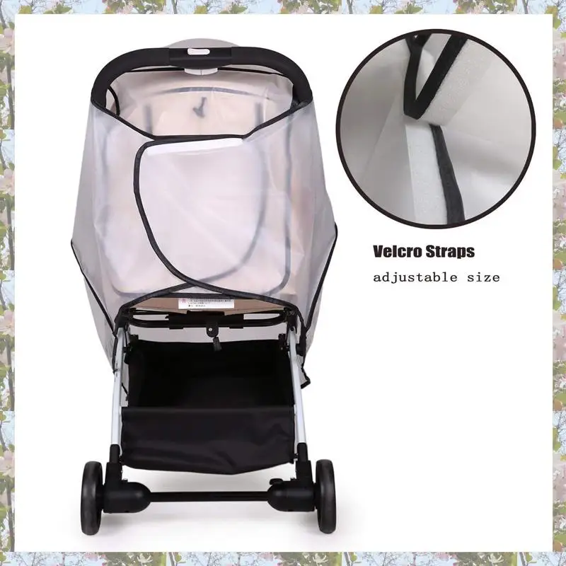 X18A-2X Stroller Rain Cover Universal, Baby Travel Weather Shield, Windproof Waterproof, Protect From Dust Snow
X18A-2X Stroller Rain Cover Universal, Baby Travel Weather Shield, Windproof Waterproof, Protect From Dust Snow