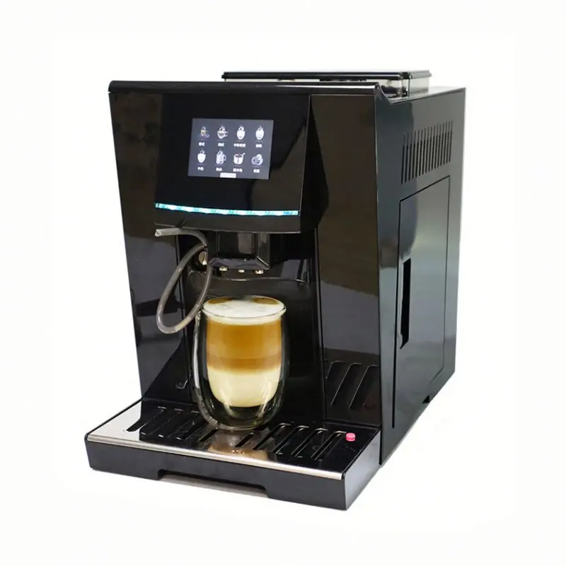 Popular Kitchen Easy Operation Automatic Moka Coffee Maker Tea Milk Frother Foam Espresso Making Machine for Cappuccino Latte
Popular Kitchen Easy Operation Automatic Moka Coffee Maker Tea Milk Frother Foam Espresso Making Machine for Cappuccino Latte