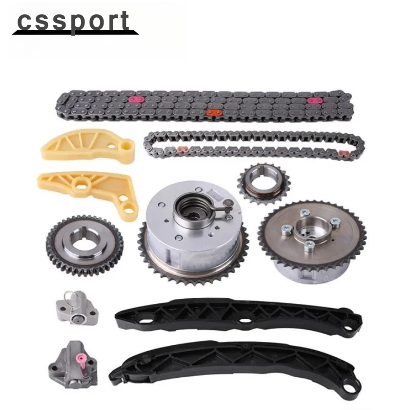 Timing Chain Kit Camshaft VVT Gear For 2011-2019 Hyundai Santa Fe Sonata Tucson Veloster 2.4L 2.0L G4KJ
Timing Chain Kit Camshaft VVT Gear For 2011-2019 Hyundai Santa Fe Sonata Tucson Veloster 2.4L 2.0L G4KJ