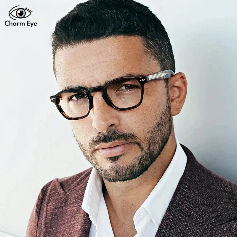 2025 Men Glasses Frame ZEP Retro Optical High Quality Acetate Square Designer Brand Handmade Women Myopia Prescription Eyeglass
2025 Men Glasses Frame ZEP Retro Optical High Quality Acetate Square Designer Brand Handmade Women Myopia Prescription Eyeglass
