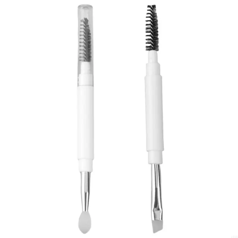 28TA Portable Eyebrow Brush,Eyelash Mascara Brushes Double Sided Makeup Brush with Caps Travel Cosmetic Brushes for Women Men 
28TA Portable Eyebrow Brush,Eyelash Mascara Brushes Double Sided Makeup Brush with Caps Travel Cosmetic Brushes for Women Men