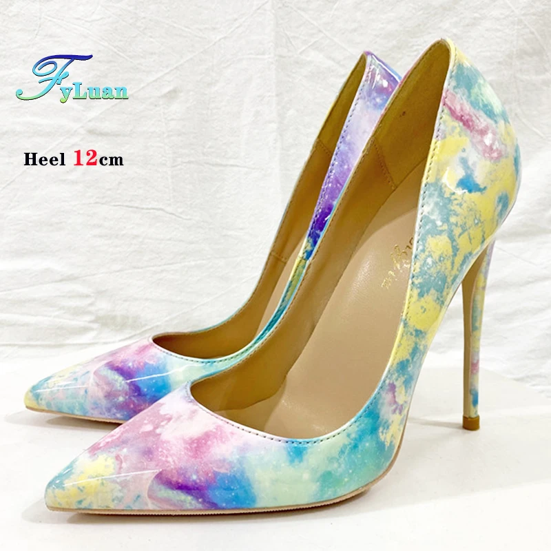 Designer 2025 New Fashion Mixed Color 8 10 12 CM Stiletto Pumps Women Spring Summer Pointy Toe Shoes Chromatic Colour High Heels
Designer 2025 New Fashion Mixed Color 8 10 12 CM Stiletto Pumps Women Spring Summer Pointy Toe Shoes Chromatic Colour High Heels