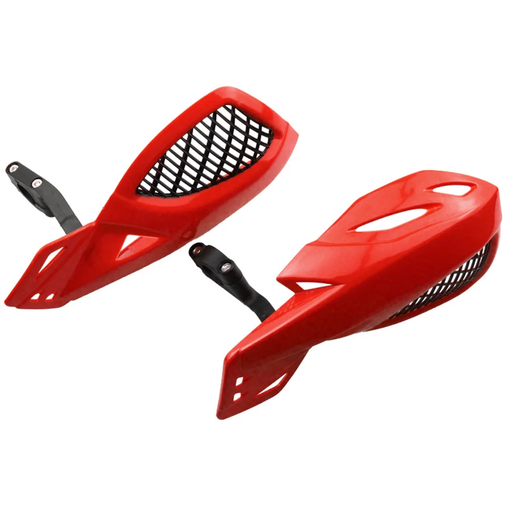 Pair of 7/8" Motorcycle Hand Guards - Black/Blue/Red/White Plastic Handlebar Protectors with Mounting Kit for ATV & Bike
Pair of 7/8" Motorcycle Hand Guards - Black/Blue/Red/White Plastic Handlebar Protectors with Mounting Kit for ATV & Bike