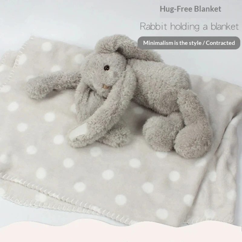 Bunny Plush Toy Soft Fluffy Stuffed Animal With Cozy Folded Throw Blanket For Home Travel Nap Comforting Companion Gift
Bunny Plush Toy Soft Fluffy Stuffed Animal With Cozy Folded Throw Blanket For Home Travel Nap Comforting Companion Gift