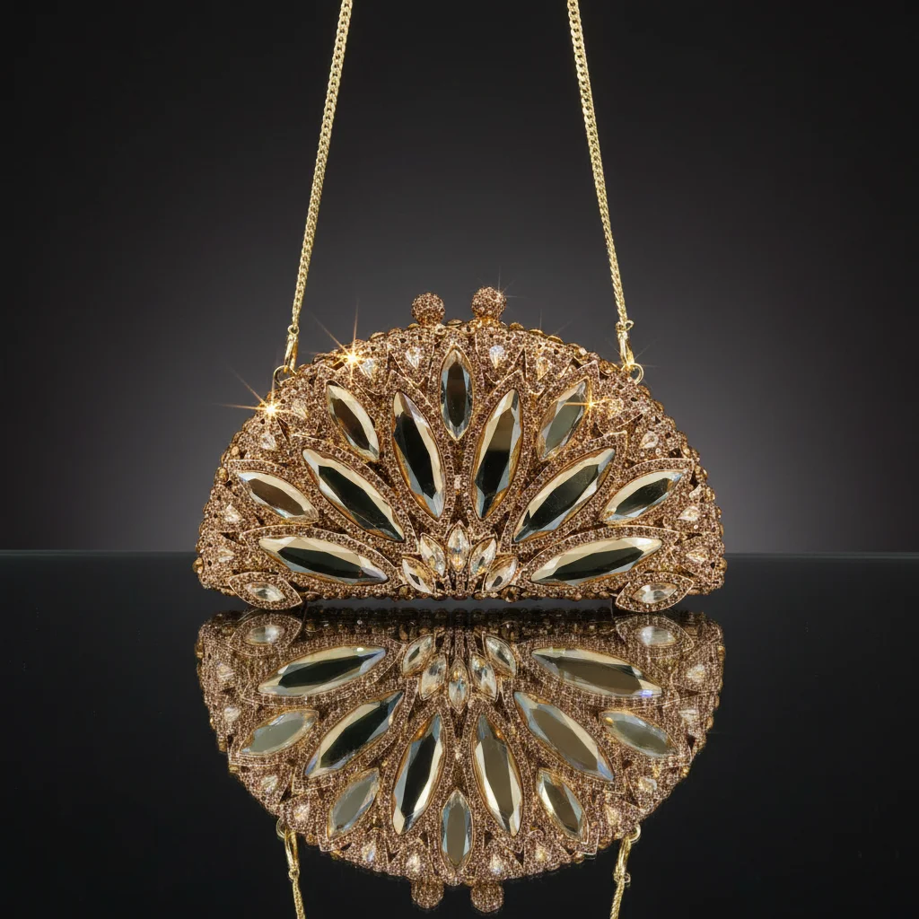 Cross-Border Rhinestone Diamond-Encrusted Magnetic Clasp Evening Party Banquet Clutch Handbag for Women High Quality Dinner Baer
Cross-Border Rhinestone Diamond-Encrusted Magnetic Clasp Evening Party Banquet Clutch Handbag for Women High Quality Dinner Baer