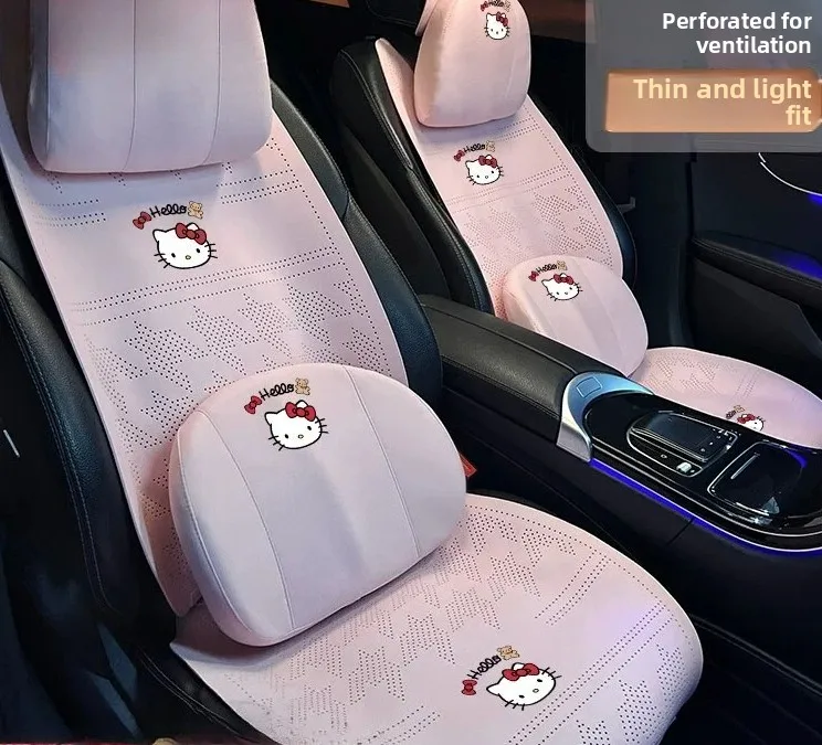 Hello Kitty Car Seat Cover Breathable Pad Mat For Auto Chair Cushion Car Front Seat Cover Four Seasons Anti Slip Mat
Hello Kitty Car Seat Cover Breathable Pad Mat For Auto Chair Cushion Car Front Seat Cover Four Seasons Anti Slip Mat