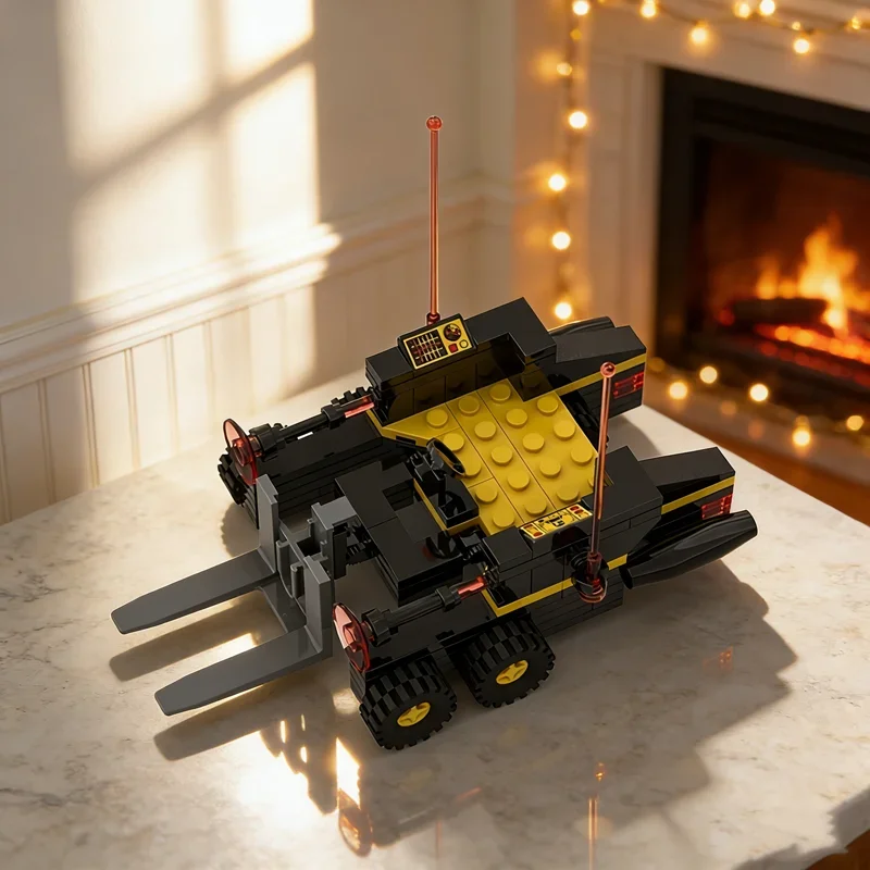 110pcs MOC Blacktron 1 Forklift Space I Model Building Christmas Gifts Blocks Assemble Toy Construction Creative DIY Idea Brick
110pcs MOC Blacktron 1 Forklift Space I Model Building Christmas Gifts Blocks Assemble Toy Construction Creative DIY Idea Brick