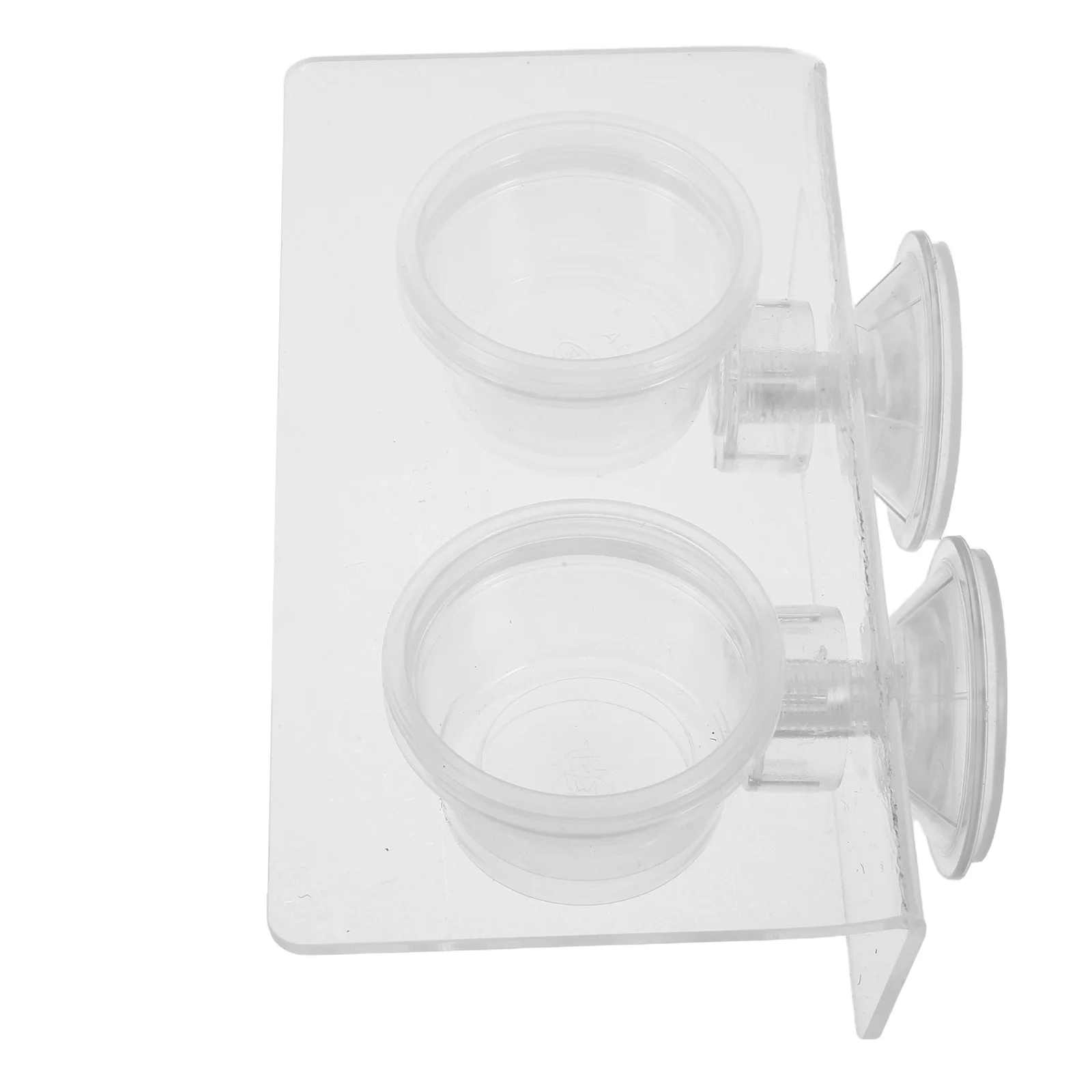 Acrylic Reptile Feeding Bowl Double Dish Suction Mounted Gecko Lizard Snake Food Water Tray Pet Feeder Small Reptile Water Dish
Acrylic Reptile Feeding Bowl Double Dish Suction Mounted Gecko Lizard Snake Food Water Tray Pet Feeder Small Reptile Water Dish