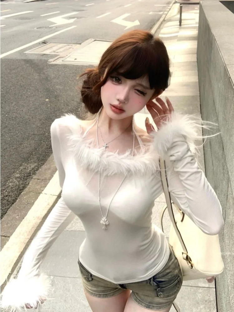 Slim Fit Sexy Shoulder Bared Long Sleeve T Shirt Women's Autumn Design Sweet And Spicy Long Sleeve Top Bodycon Style Casual Wear
Slim Fit Sexy Shoulder Bared Long Sleeve T Shirt Women's Autumn Design Sweet And Spicy Long Sleeve Top Bodycon Style Casual Wear