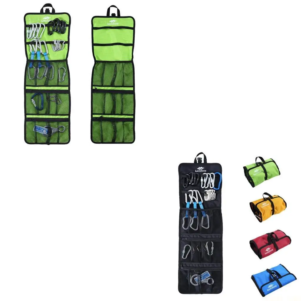 U2JB Складная сумка для хранения для скалолазания, прочный карабин, перегородки, органайзер, держатель, снаряжение для походов
U2JB Складная сумка для хранения для скалолазания, прочный карабин, перегородки, органайзер, держатель, снаряжение для походов