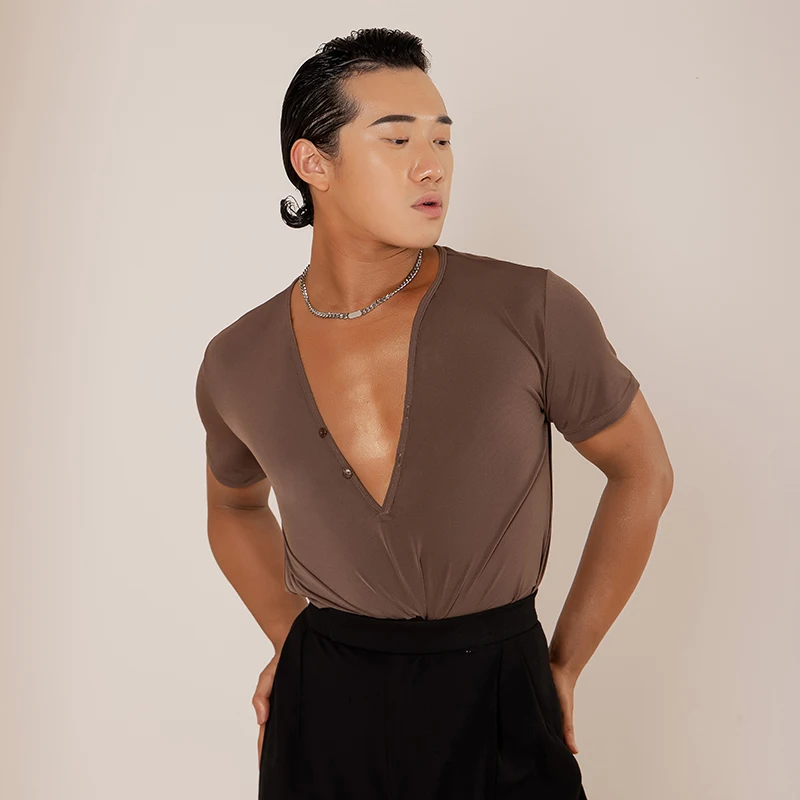 3 Colors Short Sleeved Latin Professional Dance Top Men Practice Tops Adults Samba Tango Cha Cha Dance Training Shirts DWY9303
3 Colors Short Sleeved Latin Professional Dance Top Men Practice Tops Adults Samba Tango Cha Cha Dance Training Shirts DWY9303