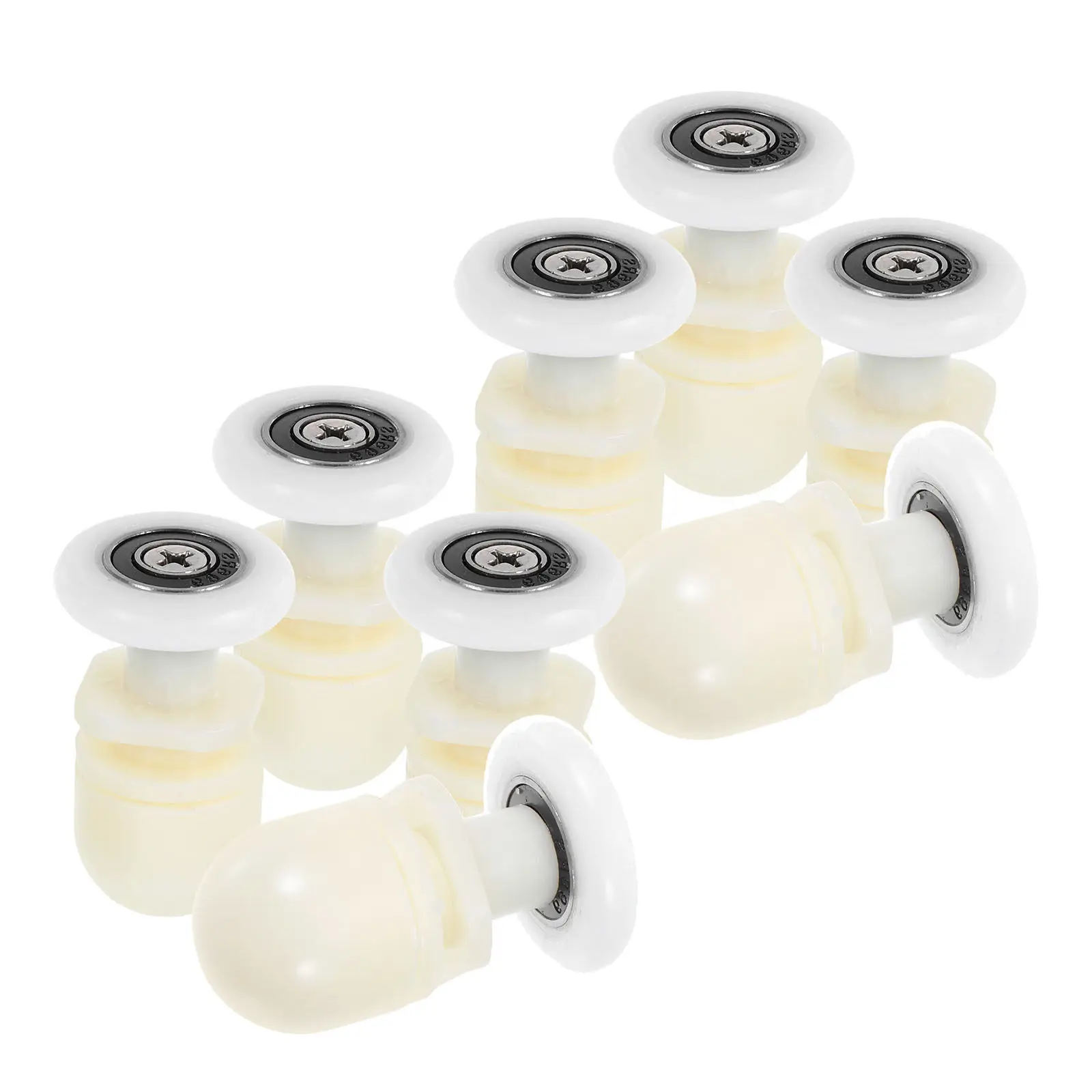 8Pcs Shower Door Rollers Nylon Iron Smooth Sliding Glass Door Replacement Bathroom Sliding Roller Wheels Heavy Duty Silent
8Pcs Shower Door Rollers Nylon Iron Smooth Sliding Glass Door Replacement Bathroom Sliding Roller Wheels Heavy Duty Silent