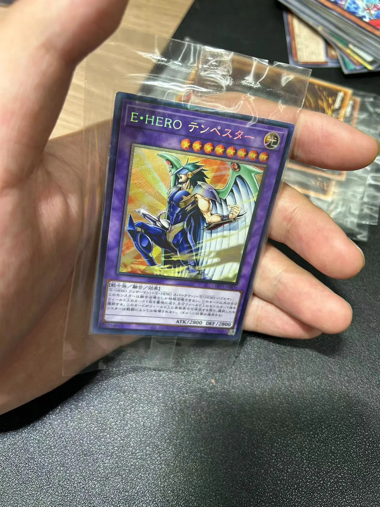 Yu Gi Oh Collectors Редкая/CR OCG Elemental HERO Tempest (OANS-JP006) Настольная игра Коллекция японских подарков Игрушечная карта (не оригинал)
Yu Gi Oh Collectors Редкая/CR OCG Elemental HERO Tempest (OANS-JP006) Настольная игра Коллекция японских подарков Игрушечная карта (не оригинал)