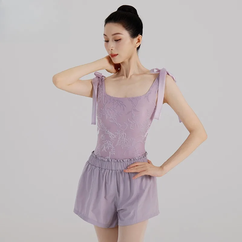 Women Ballet Dance Leotards Female Purple Velvet Jacquard Square-neck Bodysuit Adult Ballet Training Dance Wear
Women Ballet Dance Leotards Female Purple Velvet Jacquard Square-neck Bodysuit Adult Ballet Training Dance Wear