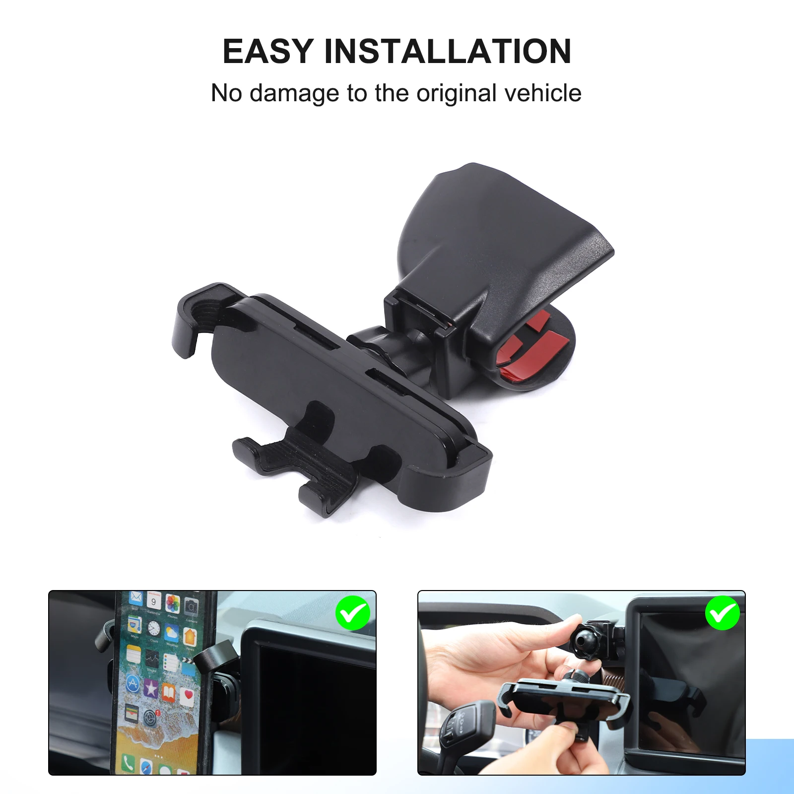 1 piece set ABS Car central control navigation screen side mobile phone stand For Ford Maverick 2022+ LHD Auto Accessories
1 piece set ABS Car central control navigation screen side mobile phone stand For Ford Maverick 2022+ LHD Auto Accessories