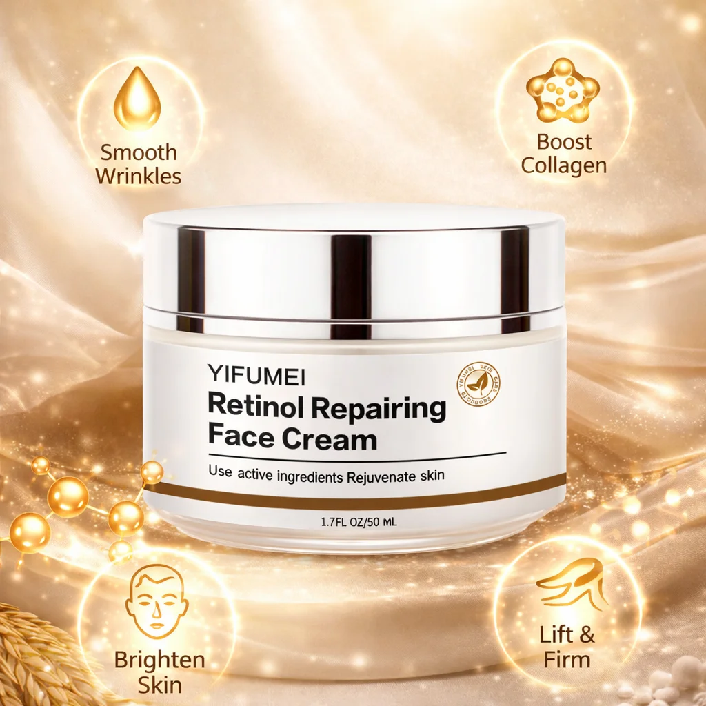 Retinol Night Cream Collagen Soothing Brightening Hydrating Face Cream For Skin Care Firming Fast Absorbing Korean Skincare 50ML
Retinol Night Cream Collagen Soothing Brightening Hydrating Face Cream For Skin Care Firming Fast Absorbing Korean Skincare 50ML