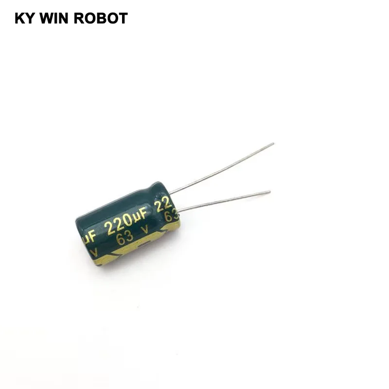 10PCS 63V 220UF 10x20mm 105C Radial high frequency low impedance aluminum electrolytic capacitor 220uf 63v
10PCS 63V 220UF 10x20mm 105C Radial high frequency low impedance aluminum electrolytic capacitor 220uf 63v