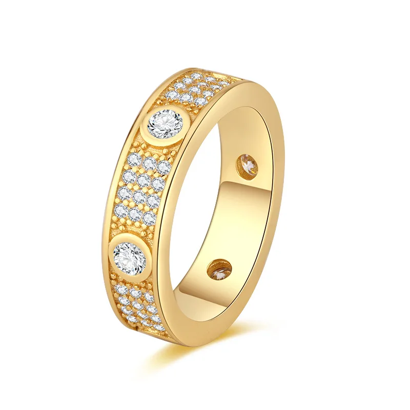 S925 Sterling Silver Moissanite "All-Sparkle" Ring for Women - European & American Style, Light Luxury, Niche-Designed Jewelry G
S925 Sterling Silver Moissanite "All-Sparkle" Ring for Women - European & American Style, Light Luxury, Niche-Designed Jewelry G