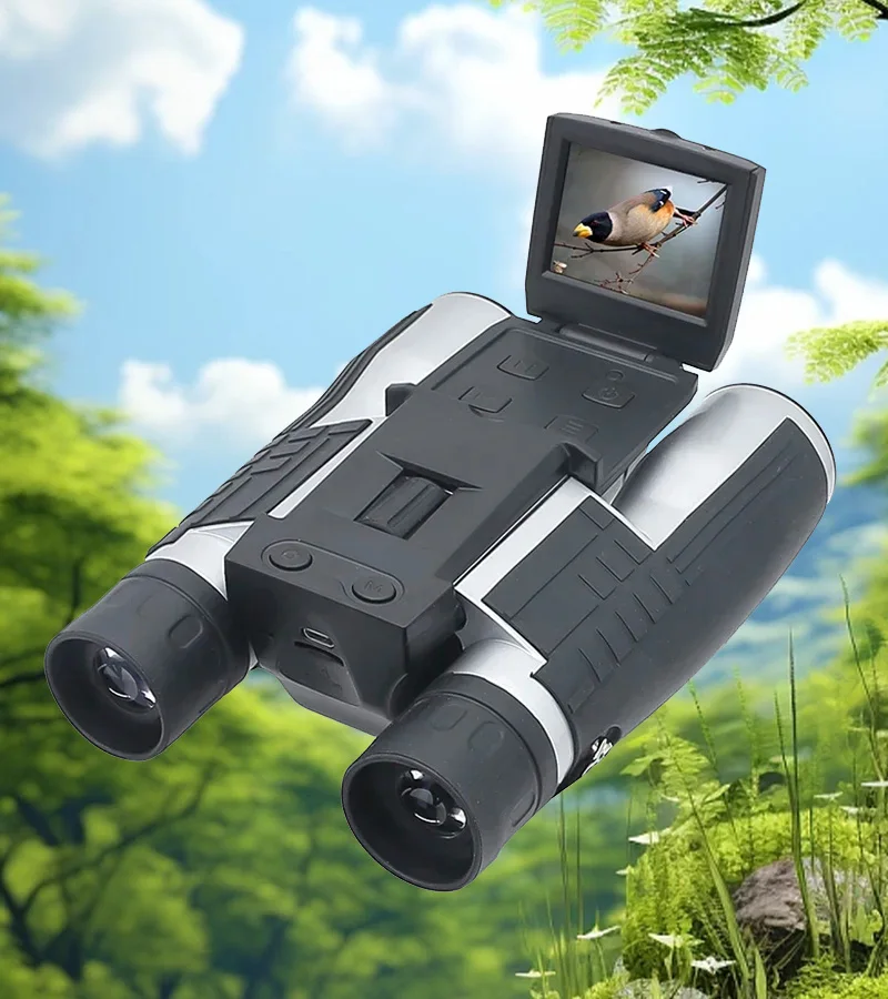 DT40 12X32 Binoculars Camera with 2.5K HD 48MP 12X Optical 8X Zoom Digital Telescope 109M/1000M for Outdoor Camping Enthusiasts
DT40 12X32 Binoculars Camera with 2.5K HD 48MP 12X Optical 8X Zoom Digital Telescope 109M/1000M for Outdoor Camping Enthusiasts