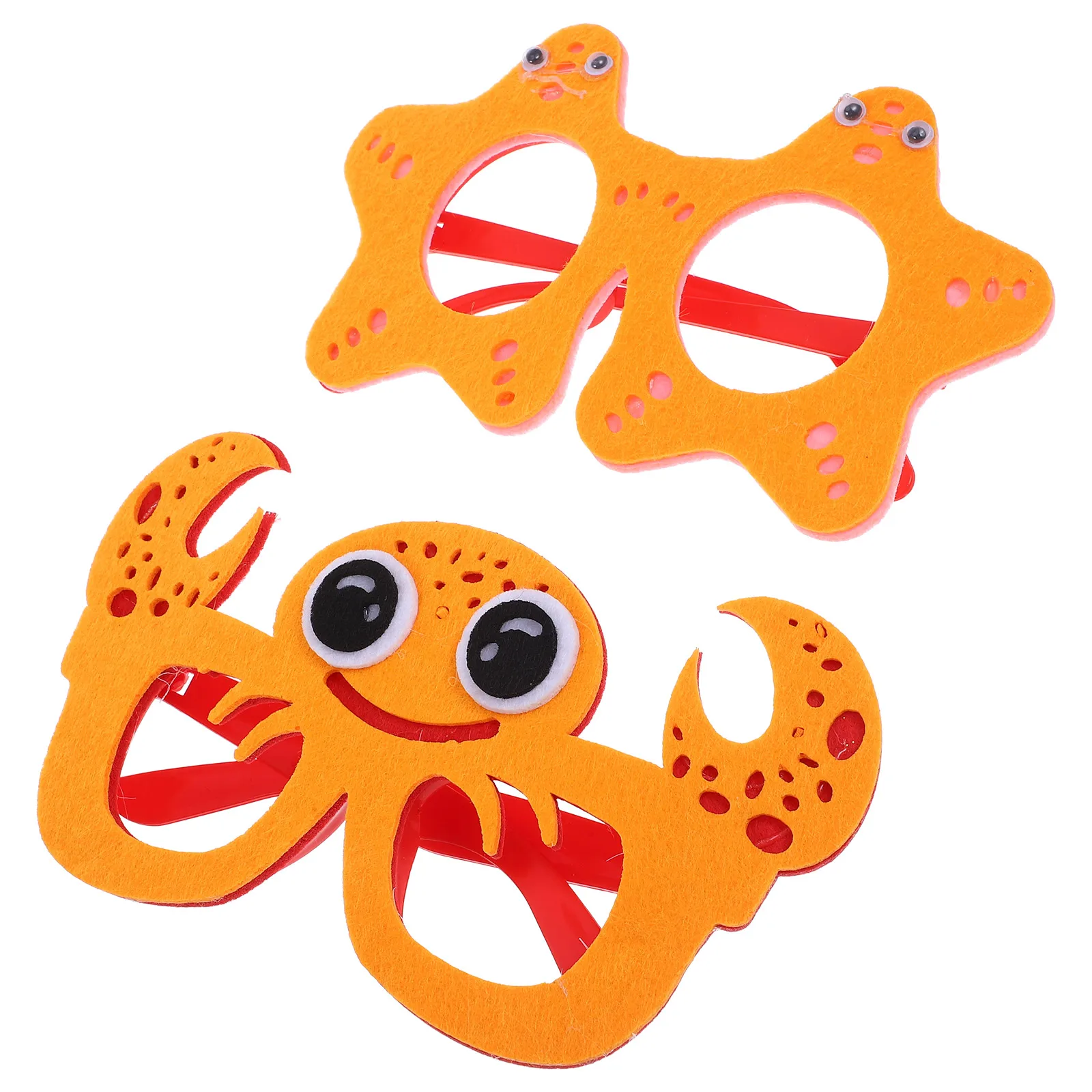 2 Pcs Marine Life Glasses Beach Sunglasses for Kids Crab Festival Hawaii Party PE Hawaiian Eyeglasses Woman
2 Pcs Marine Life Glasses Beach Sunglasses for Kids Crab Festival Hawaii Party PE Hawaiian Eyeglasses Woman