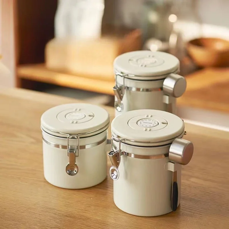 1PC Stainless Steel Coffee Beans Vacuum Storage Container with Spoon Large Capacity Kitchen Food Storage Jars bottles for Grains
1PC Stainless Steel Coffee Beans Vacuum Storage Container with Spoon Large Capacity Kitchen Food Storage Jars bottles for Grains