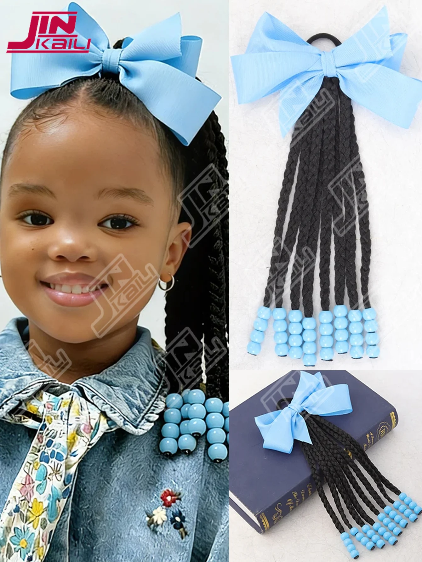 JKL Braided Ponytail Hair Extensions with Beads & Bow, Fashion Beaded Braided Ponytail Hairpiece for Women Daily Party Cosplay
JKL Braided Ponytail Hair Extensions with Beads & Bow, Fashion Beaded Braided Ponytail Hairpiece for Women Daily Party Cosplay