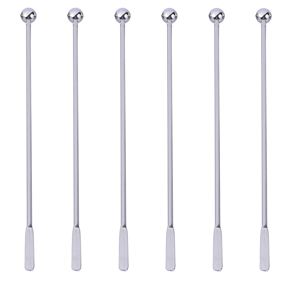 6pcs Stainless Steel Stirring Rods 304 Material Elegant Design for Bar Home Kitchen Hotel Coffee Shop Cocktail Mixer
6pcs Stainless Steel Stirring Rods 304 Material Elegant Design for Bar Home Kitchen Hotel Coffee Shop Cocktail Mixer