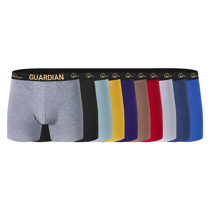 Men's Cotton Underwear 10Pcs Soft Breathable Boxer Briefs Stretch Waistband Moisture Wicking Daily Wear Solid Color Boxers
Men's Cotton Underwear 10Pcs Soft Breathable Boxer Briefs Stretch Waistband Moisture Wicking Daily Wear Solid Color Boxers
