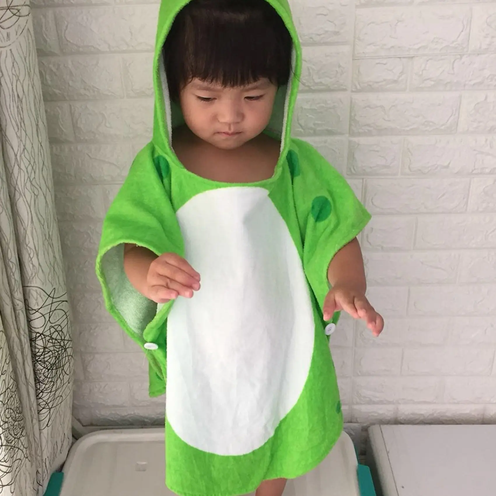 2X Children Bath Towel Robe Kids Hooded Beach Swimming Poncho Dinosaur Pattern(Green+White 55 Cm X 110 Cm)
2X Children Bath Towel Robe Kids Hooded Beach Swimming Poncho Dinosaur Pattern(Green+White 55 Cm X 110 Cm)