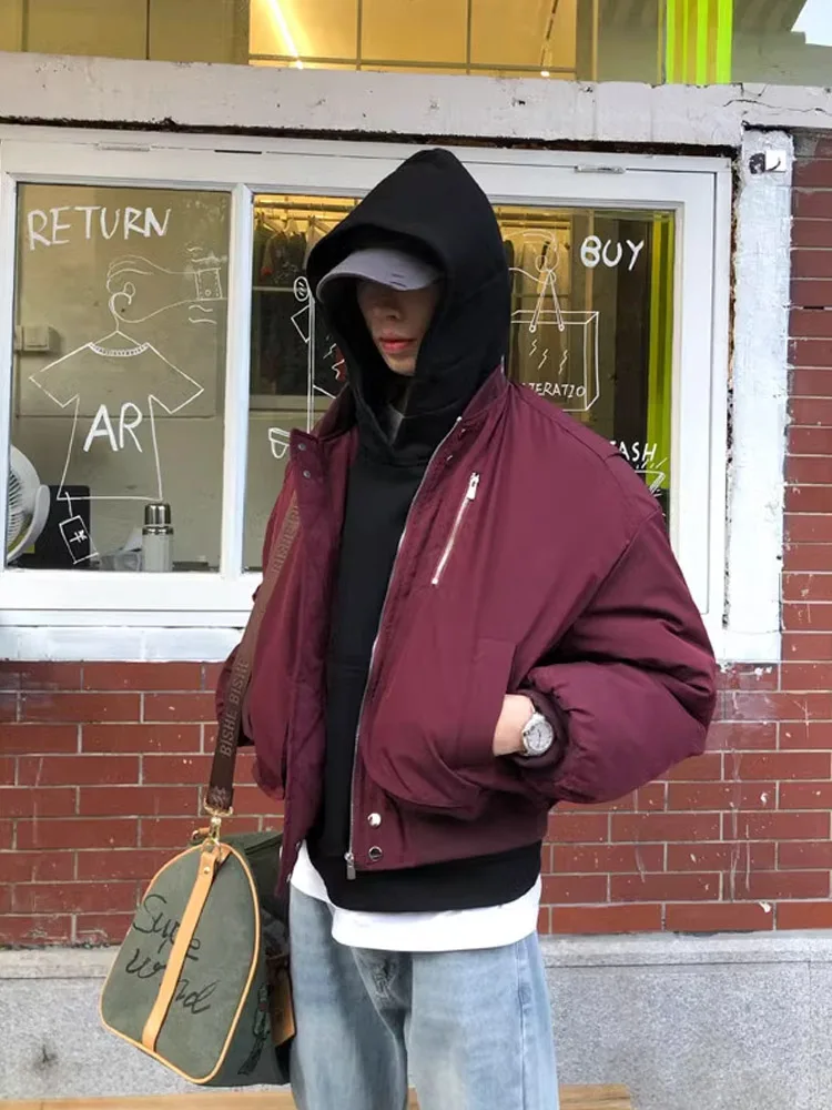 Red MA Pilot Jaet Cotton Coat Men Winter Thiened Cleanfit ort Baseball Sle Cotton Outerwear Warm Long Sve Zipper
Red MA Pilot Jaet Cotton Coat Men Winter Thiened Cleanfit ort Baseball Sle Cotton Outerwear Warm Long Sve Zipper