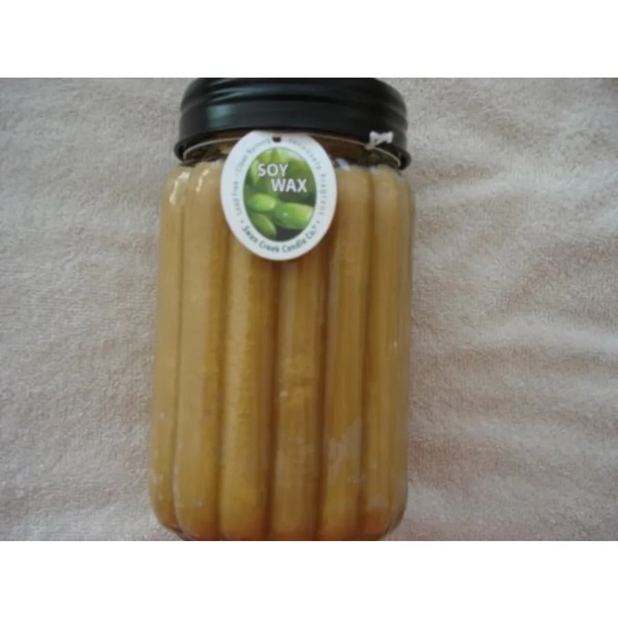 24 Ounce Homespun Jar Candle 110+ Hours "Gingerbread"
24 Ounce Homespun Jar Candle 110+ Hours "Gingerbread"