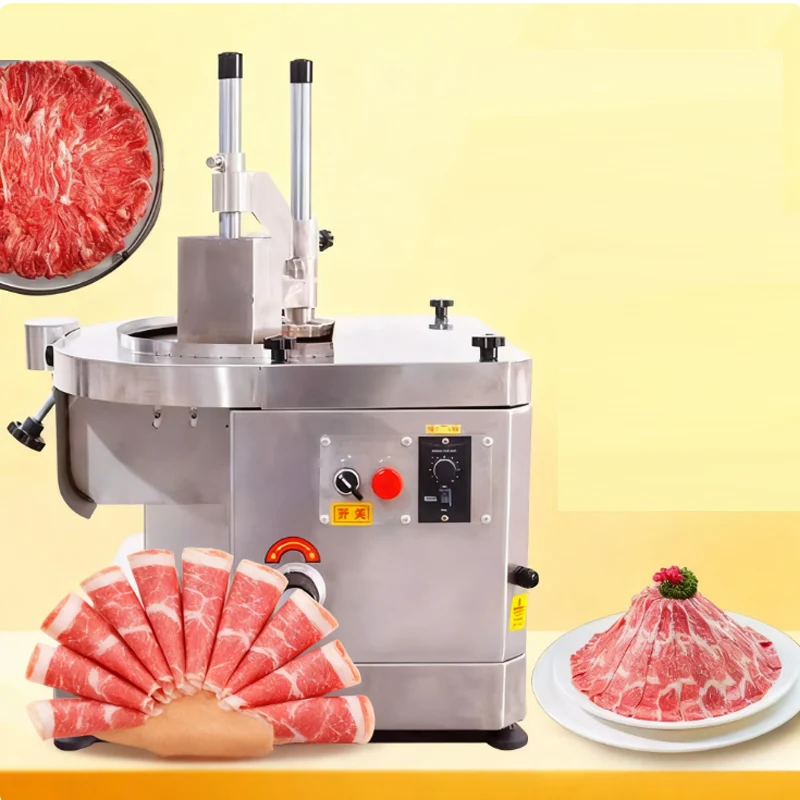 Fresh Meat Slicer Multifunctional Canteen Restaurant Hot Pot Restaurant Electric Meat Processing Equipment Meat Cutting Machine
Fresh Meat Slicer Multifunctional Canteen Restaurant Hot Pot Restaurant Electric Meat Processing Equipment Meat Cutting Machine
