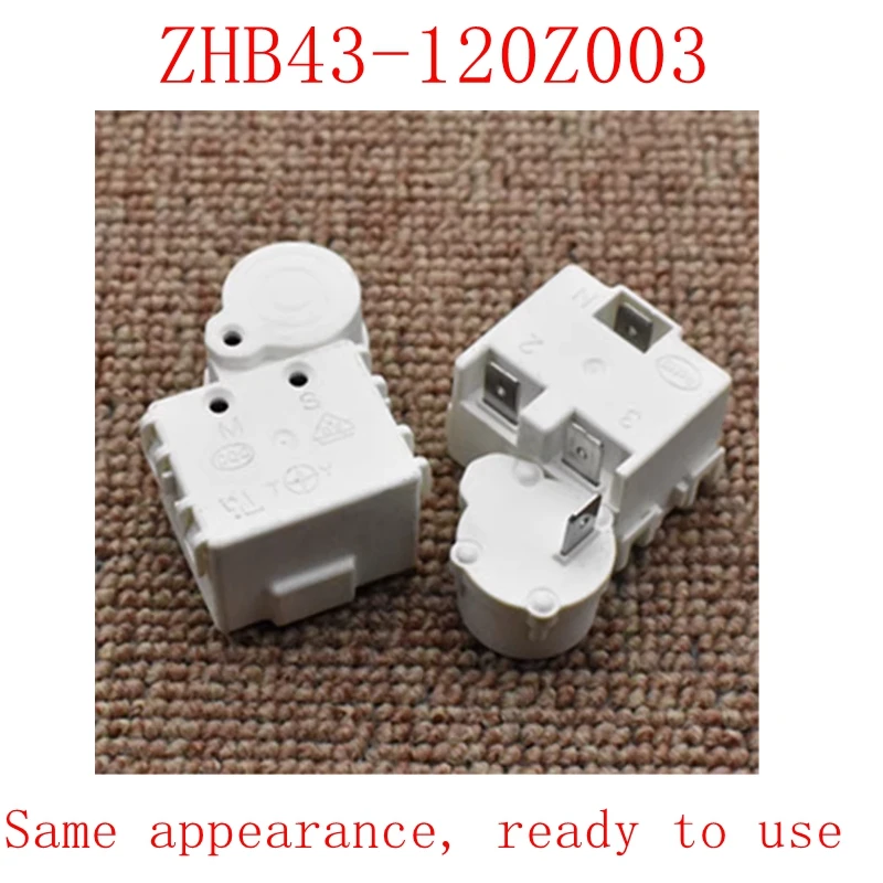 Refrigerator PTC starter ZHB43-120Z003 overload thermal protection relay assembly
Refrigerator PTC starter ZHB43-120Z003 overload thermal protection relay assembly