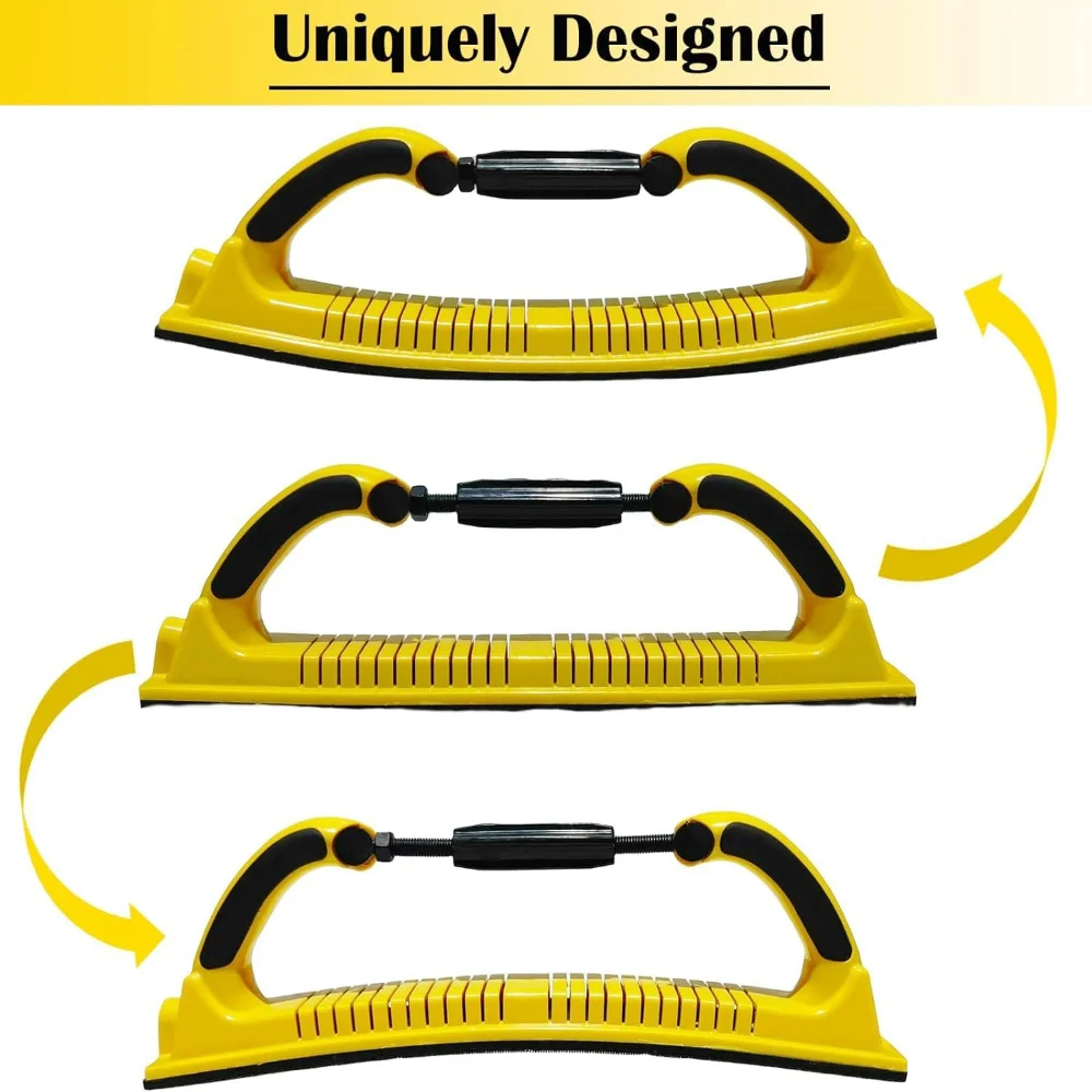 2-/4 x 15-/4 Adjustable Radius Flex Longboard Hand Sanding File Block with Hook & Loop Backing - Use Continuous Rolls or Sandp
2-/4 x 15-/4 Adjustable Radius Flex Longboard Hand Sanding File Block with Hook & Loop Backing - Use Continuous Rolls or Sandp