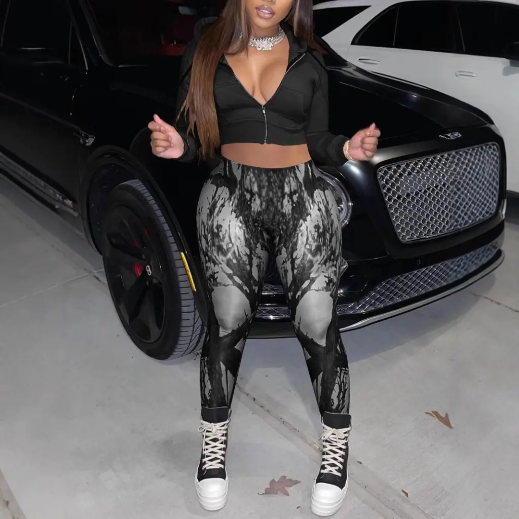 Европейский и американский женский повседневный модный комплект из двух предметов, новый стиль, комбинированная женская одежда для костюмов
Европейский и американский женский повседневный модный комплект из двух предметов, новый стиль, комбинированная женская одежда для костюмов