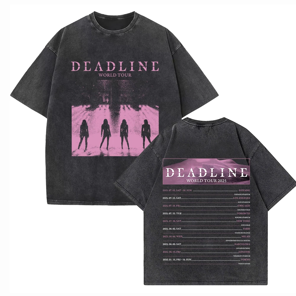 Dead-line Concert World Tour 2025 Cotton Shirts Fan Gift O-Neck Cotton Man Woman T-Shirts
Dead-line Concert World Tour 2025 Cotton Shirts Fan Gift O-Neck Cotton Man Woman T-Shirts