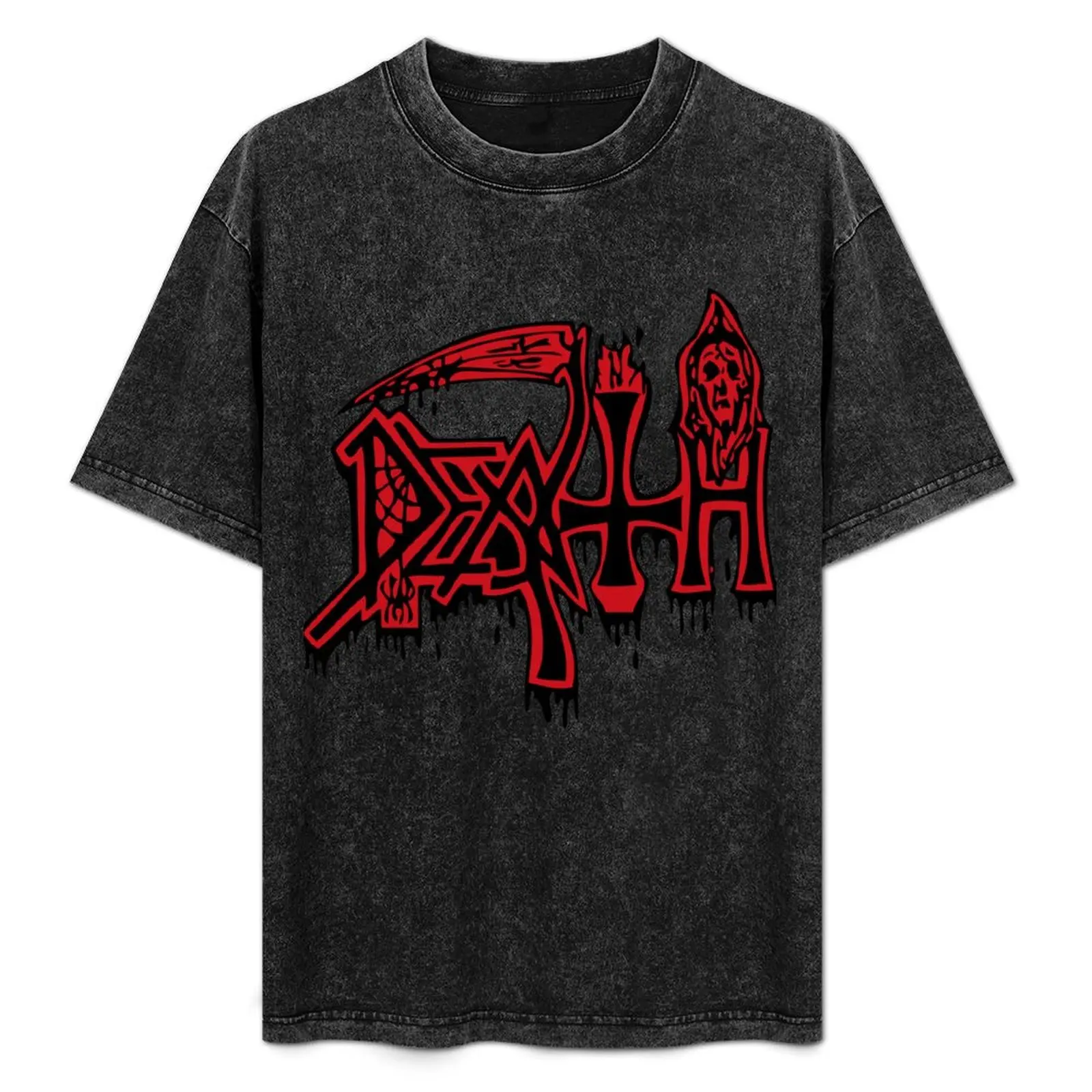 DEATH LOGO T-Shirt Classic Print Short Sleeve Shirt
DEATH LOGO T-Shirt Classic Print Short Sleeve Shirt