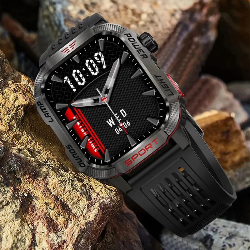 2026 New For Xiaomi Outdoor Military Smartwatch Men GPS Track Bluetooth Call 600Mah Battery Compass LED Lighting Men Smart Watch
2026 New For Xiaomi Outdoor Military Smartwatch Men GPS Track Bluetooth Call 600Mah Battery Compass LED Lighting Men Smart Watch